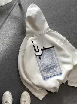 Autumn and Winter Men Ethnic Style Pattern Hoodie Fashionable Casual Ins Versatile Pure Cotton Niche Design Trendy Retro Hoodie