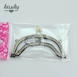 10pcs 14cm Antique Bronze Metal Purse Frame Tow Style Kiss Clasp For Purses Handle For Bag Craft Bag Making Sew Accessories