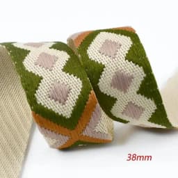 2 Meters 38mm Meetee Polyester Jacquard Webbing Backpack Strap Tape Belt Clothes Binding Tape Sewing Accessories