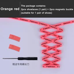 Magnetic Shoelaces Without ties Elastic No tie Shoe laces for Sneakers Lazy Shoelace Magnetic Lock One Size Fits All Kids Adult