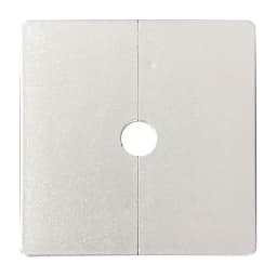 1 Pc Wall Split Flange Square Escutcheon Plate Water Pipe Wall Covers Reserved Drill Hole Panel Decor for Wires Faucets Pipes