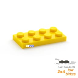 120pcs Bulk Building Blocks Thin Figure Bricks 2x4 Dots Educational Creative Size Compatible With 3020 Plastic Toys for Children