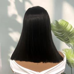 300% 2x6 HD Lace 1BT4 Chocolate Brown Bone Straight Bob Wigs 16A Double Drawn Raw Vietnamese Virgin Human Hair Wigs for Women
