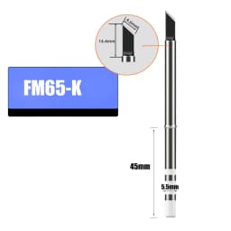 T65 FM65 Soldering Iron Tip for T65 HS01 GD300 T85 Replacement Heater Solder Compatible with SH series Not Applicable T12