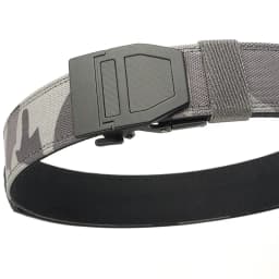 TUSHI Brand Double Layered Thickened Tactical Belt Men's Enthusiasts Outdoor Nylon 3.8 Upgraded Automatic Buckle Gun