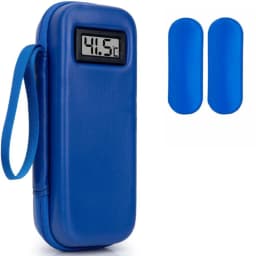 with Thermometer Display Insulin Cooler Travel Case Waterproof Thermal Insulated Refrigerated Medicine Organizer Bag Waterproof