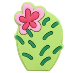 1pcs PVC Shoe Charms Buckle Hat Cactus Succulent Tree Potted Lily Kiwi Sandals Shoes Decoration Fit Wristbands Accessories