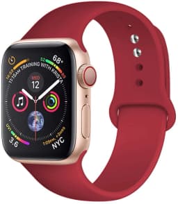 Strap For Apple Watch band 45mm 44mm 41mm 42mm 40mm 49mm 38mm Silicone correa bracelet iWatch series 9 8 5 4 3 8 6 SE 7 Ultra