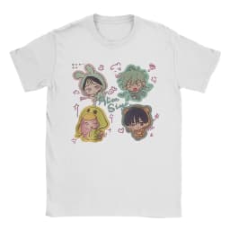 Alien Stage Sua Mizi Ivan Till Anime T Shirt for Men Women Pure Cotton Funny T-Shirts O Neck Tees Short Sleeve Tops Plus Size