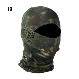 Camouflage Balaclava Full Face Scarf Ski Cycling Full Face Mask Cover Neck Head Warmer Sports Cap Helmet Liner