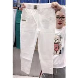 Women Thin Cotton Linen Casual Pants 2025 Spring Summer New Large Size Loose Slim Harem Trousers Straight Nine Pants Tide Female
