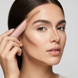 Cream Bronzer Stick and Contour Stick 2-in-1 bronzing and contouring instant depth & dimension to the face flawlessly over base