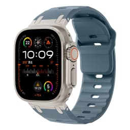 Sport Silicone Strap for Apple watch ultra 2 band 49mm Stainless Steel correa bracelet iwatch Series 9 8 7 6 5 SE 45mm 44mm 42mm