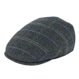 VOBOOM Wool Tweed Herringbone Flat Cap Newsboy Caps Men Women Classic Cabbie Driver Hat Beret for Male Golf Hunting Ivy Hats