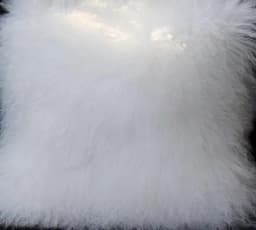 Luxurious 130cm Mongolian Lamb Fur Scarf Elegant Winter Accessory with Soft Touch