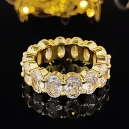 2020 New Promise Ring Real 925 Sterling Silver AAAAA Cz Stone Statement Party Wedding Band Rings for women Engagement Jewelry