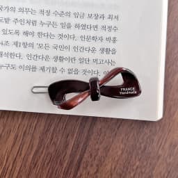 Exquisite high-end feeling ~ South Korea France small bow hair clip, French bangs clip short hair side clip