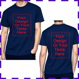 Men Tshirt Your Design Here Cotton Comfortable Unisex Teeshirt Fashion Personalized Summer Top Perfect Gift For Him