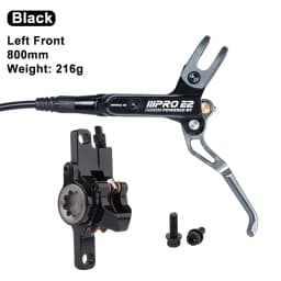 Bicycle Hydraulic Disc Brake 2 Piston MTB Brake Caliper IIIPRO E2 Mountain Bike Brake Oil Pressure 800/1550mm Front Rear Brake