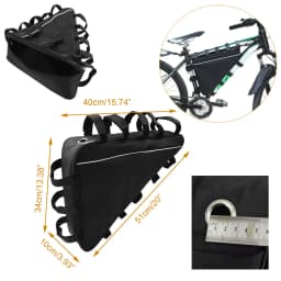 27 size Mountain Bike Triangle Tube Frame Bag Case Battery MTB Storage Protect