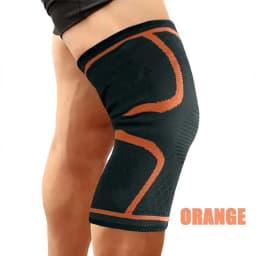 1pc Unisex Knee Support Sleeves, Suitable for Running, Hiking, Outdoor Fitness, Cycling, Breathable Sports Knee Support