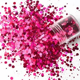 10Ml of Nail Art Glitter Mixed Sequins Polyester Film Hexagonal Colorful Sequins Nail Art Sequins Glitter Decoration Manicure