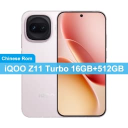 China Version iQOO Z11 Turbo 6.59” AMOLED Scree Snapdragon 8 Gen 5 100W 7600mAh Battery 200MP+32MP Camera With Multilingual NFC