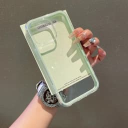 Luxury Transparent Candy Phone Case For iPhone 11 12 13 14 15 16 17 18 Pro Max Plus Air Clear Shockproof Bumper Back Cases Cover