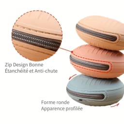 Silicone Pacifier Storage Case, Newborn Pacifier Holder, Travel Baby Pacifiers Silicone Pouch, Pacifier Accessories