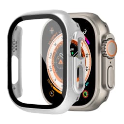 Glass+case For Apple Watch Ultra 2 3 49mm smartwatch PC Bumper+Screen Protector Tempered Cover iwatch series band Accessories