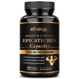 Epicatechin Capsules - Protein Synthesis, Athletic Ability, Strength, and Lean Muscle Support - Carnosine Inhibitors Supplements