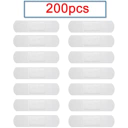 100Pcs/Pack Transparent Wound Adhesive Plaster Anti-Bacteria Band Aid Bandages Sticker Home Travel First Aid Kit