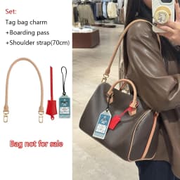 Decorative Chain For Speedy Trunk25 Bag Chain Bag Charm Bag Decoration Keychain Luggage Tag Boarding Pass Bag Accessories