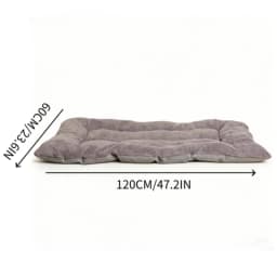 Extra Large Plush Dog Bed Sofa Thickened Super Soft Polyester Pet Mat Dog Crate Mat Bed For Small Medium Large Dog Bed