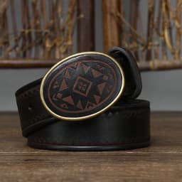 3.8CM Men High Quality Genuine Leather Belt Luxury Smooth Buckle Belts Pure Cowskin Laser Engraving Strap Male Jeans for Man