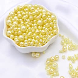 150Pcs Mix Size 3-8mm Beads With Hole Colorful Pearls Round Acrylic Imitation Pearl for DIY Jewelry Making Necklace Bracelet