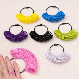 1pcs/Lot Portable Professional Jewelry Tools Ring Mandrel Stick Finger Gauge Ring Sizer Measuring for DIY Jewelry Size Tools