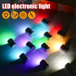 Tiny LED Light Bulbs Battery Operated Lantern Dollhouse Miniature Lamp Samll Spotlights for Displays Party Wedding Decoration