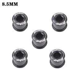 HASSNS Chainring Bolts 5Pcs Integrated Crankset Mtb Chainwheel Screws Monoplate Cranks Bicycle Dental Plate 6.5mm Mountain Bike