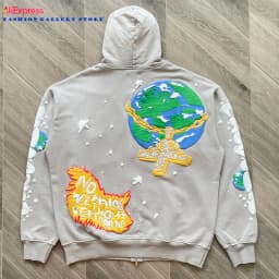 VERTABRAE Cosmic Zip Up Hoodie