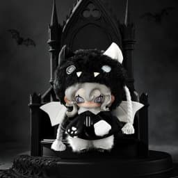 Genuine Moonin Covered Night Series Blind Box Cute Plush Pendant Desktop Figurine Doll Bag Charm Mystery Box Trendy Toys Gifts