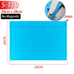 ESD Heat Resistant 932℉ Soldering Mat Job Tools Computer Phone Repair Kit Working Repair Pad Heatresistant Maintenance Platform