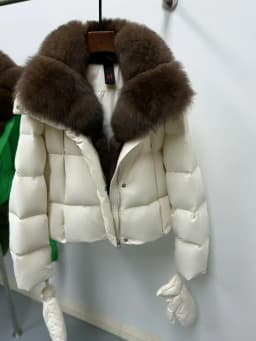 2026 New Autumn 90 Winter Goose Down Jacket Warm Women Coat Oversized Real Fox Fur Collar Thick Luxury Fashion Outerwear