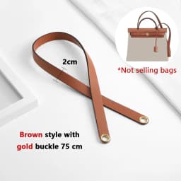 Genuine Leather Replacement Shoulder Strap For Herbag 31 And Mini Herbag Crossbody Bag Modification Accessory Durable Bag Strap