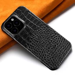 for Magsafe Case for iPhone 15 16 17 18 Pro Max Air 18Pro Natural Cowhide Leather Magnetic Protector Luxury Phone Back Cover