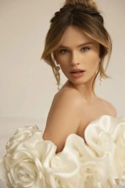 Elegant Off The Shoulder Handmade Flower Satin Mermaid Wedding Dresses Custom Made 2023 Rode De Morrie