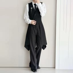 Mens British Swallowtail Slim Fit Mid Length Vest Streetwear Fashion Formal Stage Casual Suit Jacket Men'S Clothing 2026 New