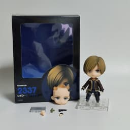 10cm Resident Evil Remake #2337 Leon S Kennedy Q Version Action Figures Anime Pvc Model Movable Model Doll Set Toy Gift