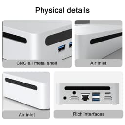 2025 GenMachine Mini PC R5 7530U 5600H 5700U 4500U Windows 11 Ryzen DDR4 3200MHz WiFi6 BT 5.2 Gaming PC Diy Gaming Computer