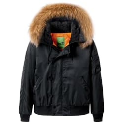 Winter Men Pilot Jacket Fur Collar Warm Military Bomber Jacket Hooded Parka Thick Outdoor Windbreaker High Quality Male Clothing
